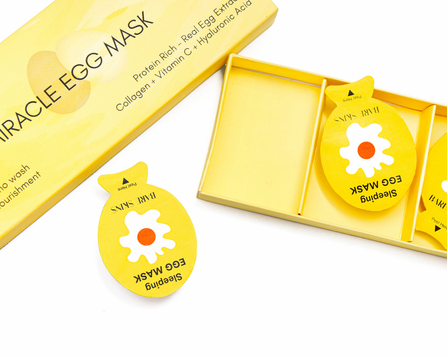 4 Pack Miracle Egg Mask